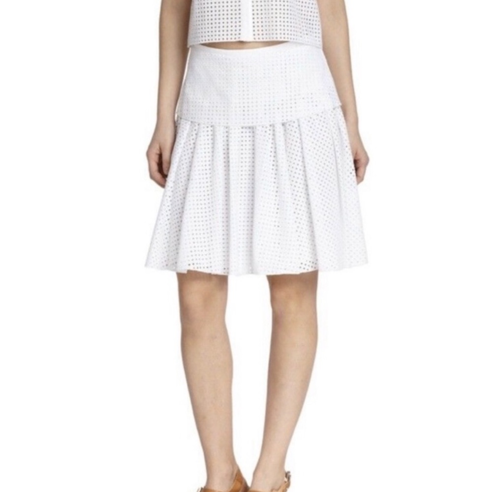 NEW W TAGS rag & bone white skirt